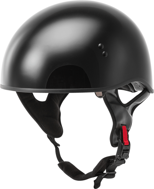 Gmax H1650023 Gmax Hh-65 Half Helmet Naked Black Xs H1650023