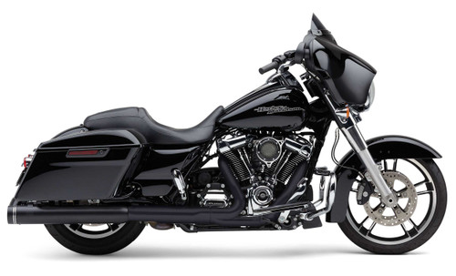 COBRA 6277RB Cobra 4" Groove Tip Slip-On Black Flh/Flt 17-22 6277Rb