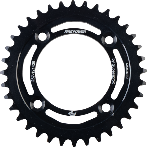Fire Power Rear Sprocket Steel 36T Blk Fps-1214-36-Blk Fire Power Rear Sprocket Steel 36T Blk Fps-1214-36-Blk