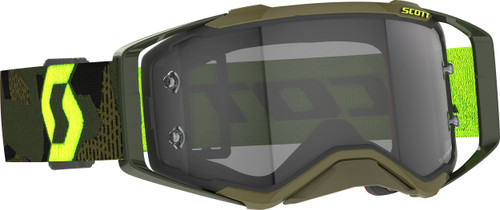 Scott Prospect Ls Goggle Kaki Grn/Neon Ylw Grey Works 272820-7701327
