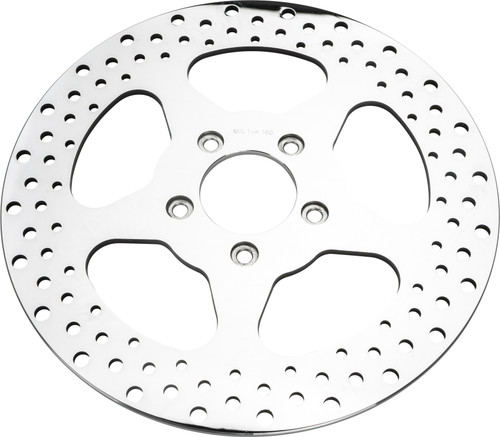 Harddrive 5 Spoke Brake Rotor Front 11.5 Ss Polished 2.22Id 144604