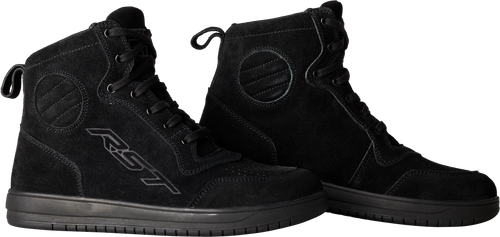 Rst 103052BLK-43 Rst Hitop Moto Sneaker Ce Boot Black Suede Sz 10 103052Blk-43