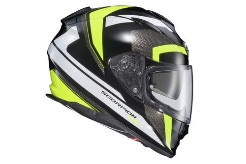 Scorpion Exo Ryzer Full-Face Helmet Evolution Hi-Viz 2X Ryz-2027