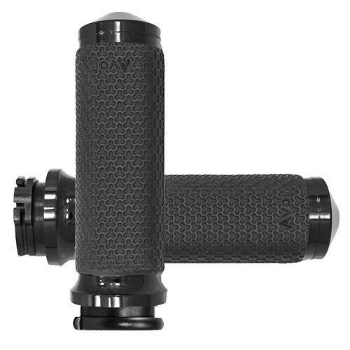 Avon Cable Throttle Memory Foam Grip Black Mf-63A-Ano