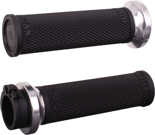 ODI V30HCWB-S Odi Rufian Grips Cable 1" Black/Silver V30Hcwb-S