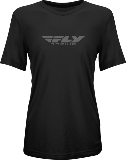 Fly Racing 356-0100S Fly Racing Women'S Fly Origin Corp Tee Black/Grey Sm 356-0100S