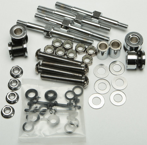 Harddrive Docking Hardware Kit Chrome Flstc 00-02 086087