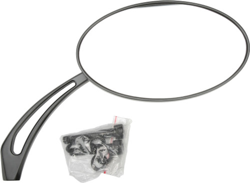 Harddrive Oval Arrow Mirror Black 153079 Harddrive Oval Arrow Mirror Black 153079