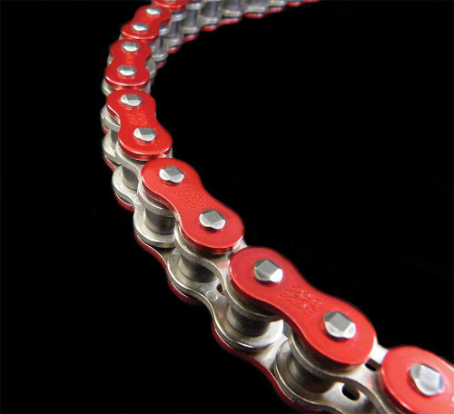EK 520ZVX3-120AR Ek Chain Zvx3 Nx-Ring 520-120L Red 520Zvx3-120Ar