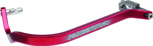 Zeta ZE72-0004 Zeta Armor Handguards Bend Red 7/8" Ze72-0004