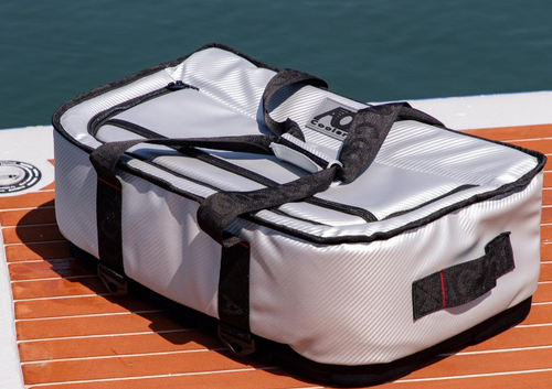 Ao Coolers 38 Pack Carbon Stow-N-Go Silve Aocrsngsl