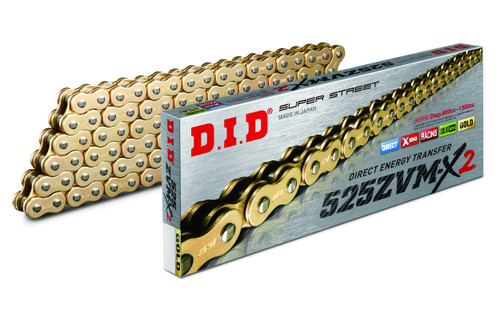 D.I.D 525ZVMX2G120 D.I.D Chain 525Zvm-X2 G&G-120Zb 525Zvmx2G120