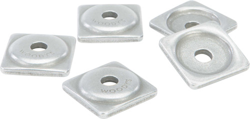 Woodys ASW2-3775-M Woodys Digger Support Plates Square Alum. 5/16" 1000/Pk Asw2-3775-M
