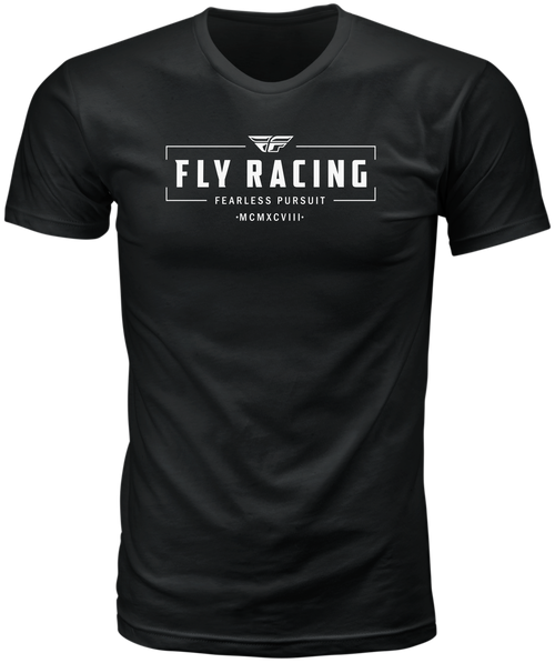 Fly Racing 352-0060X Fly Racing Fly Motto Tee Black Xl 352-0060X
