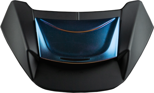 Fly Racing 73-89828 Fly Racing Sentinel Top Center Vent Blue Chrome 73-89828