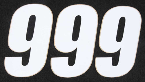 D-Cor 45-14-9 D-Cor Number 9 White 4" 3/Pk 45-14-9