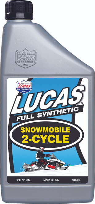 Lucas Synthetic Snow Motor Oil 2T 32Oz 10835