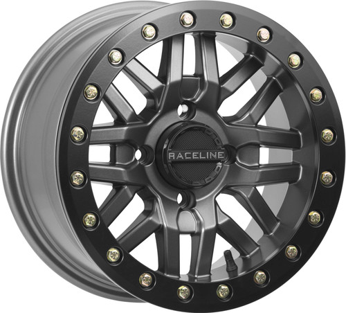 Raceline A91G-47056-52 Raceline Ryno Bdlk Wheel 14X7 4/156 5+2 (+10Mm) Gunmetal A91G-47056-52