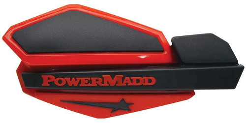 POWERMADD 34202 Powermadd Star Series Handguards (Red/Black) 34202