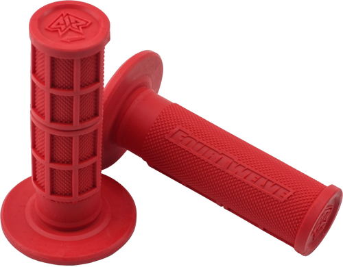 Four Twelve 412-G203 Four Twelve Pee Wee / Pit Bike Mini Grips 7/8" (Red) 412-G203