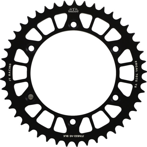 Jt Sprockets Rear Sprocket - 520 - Black - 45 Tooth Jta822.45Blk