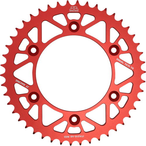 Jt Sprockets Rear Sprocket - Honda - Red - 46 Tooth Jta210.46Red