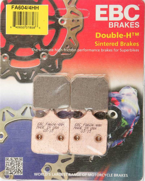 EBC FA604/4HH Ebc Brake Pads Fa604/4Hh Double-H Sintered Fa604/4Hh
