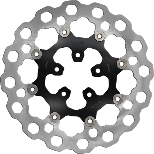 Gbrakes DF680FLQ Gbrakes Rotor 11.5" Floating Cubiq Fr Black Df680Flq