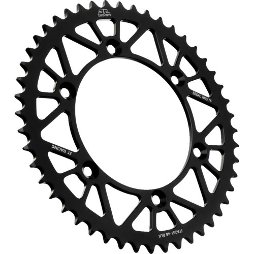 JT SPROCKETS JTA25148BLK Jt Sprockets Rear Sprocket - Black - 48 Tooth - Yamaha Jta251.48Blk