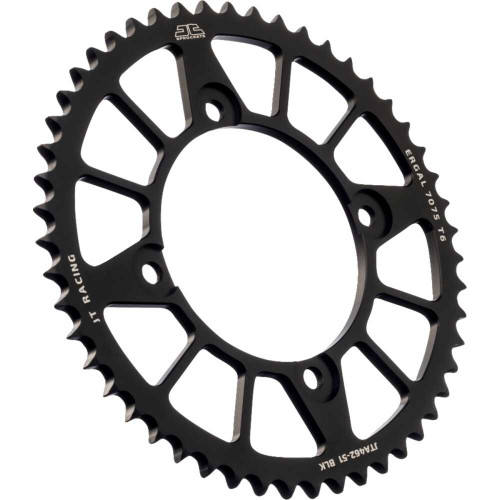 JT SPROCKETS JTA46251BLK Jt Sprockets Rear Sprocket - Kawasaki - Black - 51 Tooth Jta462.51Blk