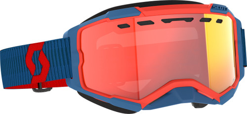 Scott Fury Snowcross Ls Goggle Drk Blu/Neon Red Red Chrome 278604-7698341 Scott Fury Snowcross Ls Goggle Drk Blu/Neon Red Red Chrome 278604-7698341