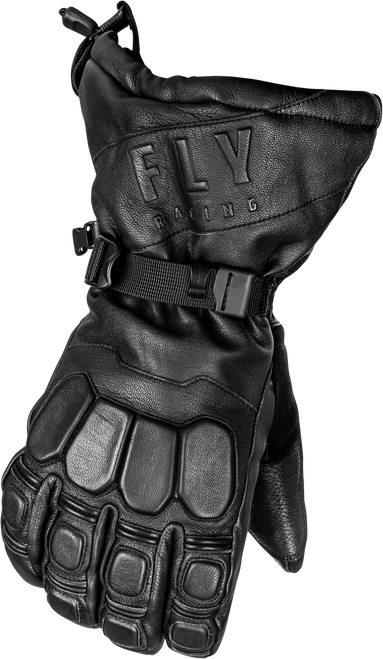 Fly Racing 363-39402X Fly Racing Glacier Gloves Black 2X 363-39402X