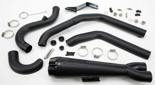 Tbr 005-4960199-B Tbr Comp S 2In1 Exhaust Softail Black W/Carbon End Cap 005-4960199-B
