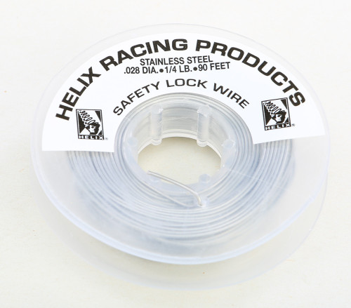 Helix Safety Lock Wire 1/4Lb Spool 0.028 Dia 112-0028