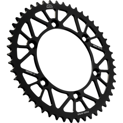Jt Sprockets Rear Sprocket - Black - 49 Tooth - Yamaha Jta251.49Blk