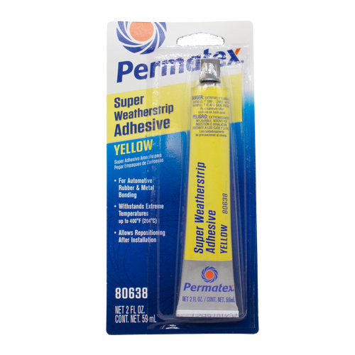 PERMATEX 80638 Permatex Super Weather Strip Adhesive 2Oz 80638