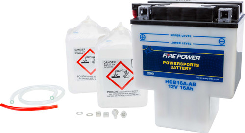 Fire Power HCB16A-AB Fire Power Battery W/Acid Hcb16A-Ab 12V Heavy Duty Hcb16A-Ab
