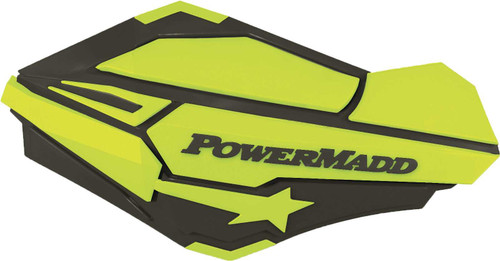 POWERMADD 34425 Powermadd Sentinal Handguards Charcoal/ Hi-Vis 34425