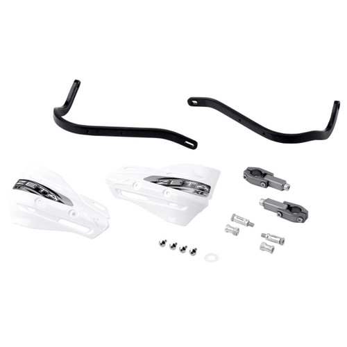 Zeta ZE72-5000 Zeta Armor Handguard Xc Kit For 22.2Mm Bar Black/White Ze72-5000