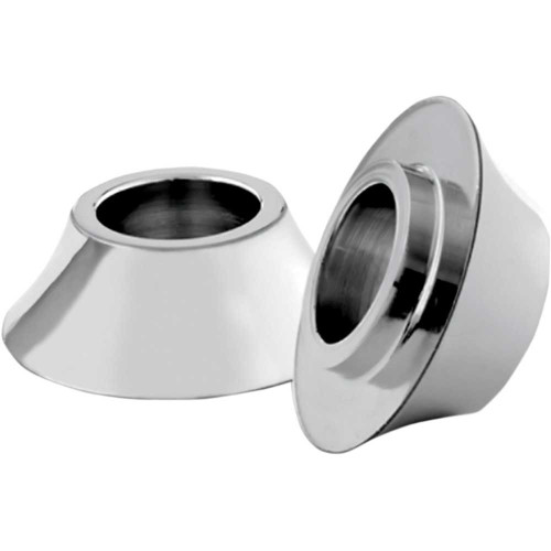 RC COMPONENTS HDSPCR1C Rc Components Tapered Axle Spacer - Front - Chrome - No Abs - '00-'07 Flh Hd-Spcr-1C
