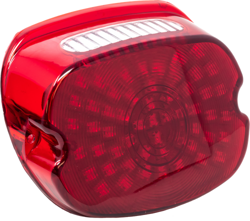 Letric Lighting Co Slantback So-Lo Integrated Led Tailight Red Lens Fxlrst Only Llc-Sltl-Rt-St