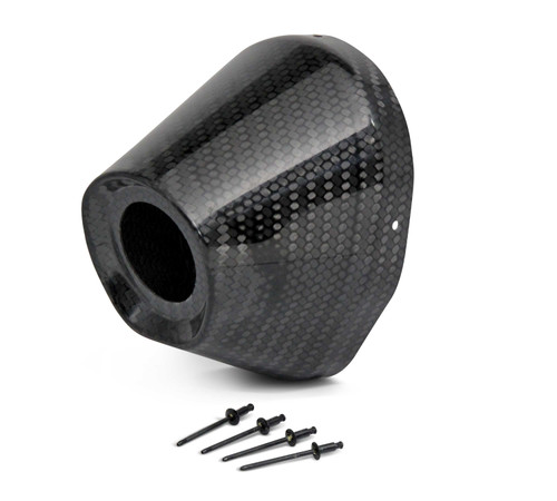 PRO CIRCUIT PC4022-0003 Pro Circuit Carbon End Cap 4.5" Hole 1 1/2 Ti5/Ti6 Cap/Rivets Pc4022-0003