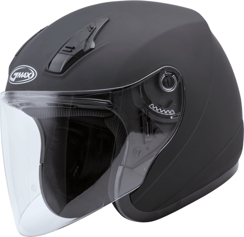 Gmax Of-17 Open-Face Helmet Matte Black Xs G317073N