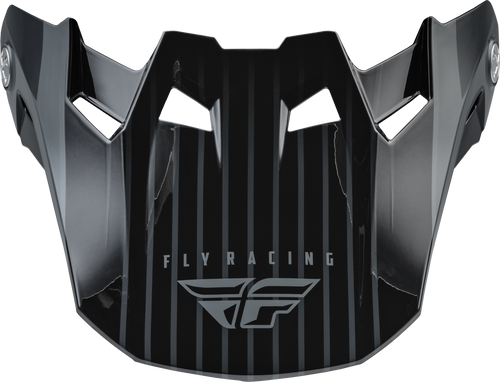Fly Racing 73-47101S Fly Racing Formula Carbon Prime Visor Grey/Carbon Yl/Sm 73-47101S