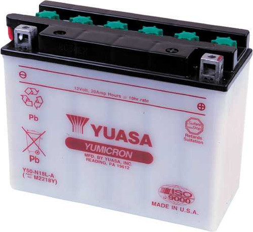YUASA YUAM2218YTWN Yuasa Battery Y50-N18L-A Conventional Yuam2218Ytwn