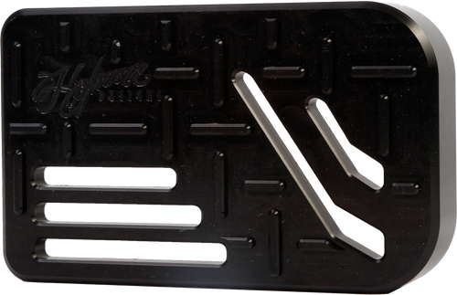 Hofmann Designs HDB-1010B Hofmann Designs H/D Billet Brake Pedal Pad Black Flt Hdb-1010B