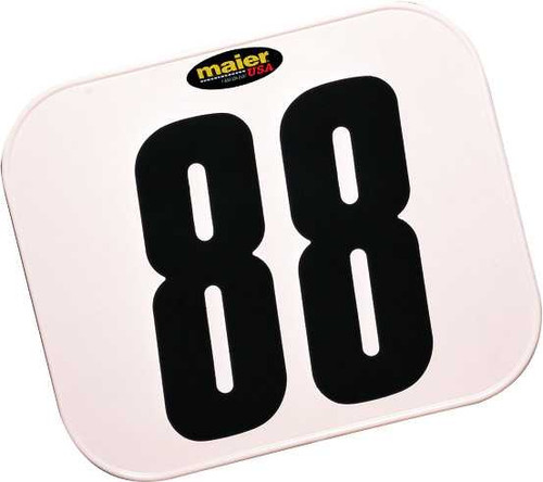 MAIER 509891 Maier Rectangular Class C Plate (White) 509891