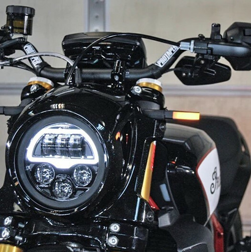 New Rage Cycles Front Led Turn Signals Ind Ftr-Fb