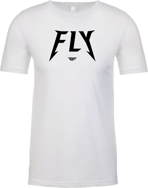 Fly Racing Youth Fly Master Tee White Ys 354-0321Ys