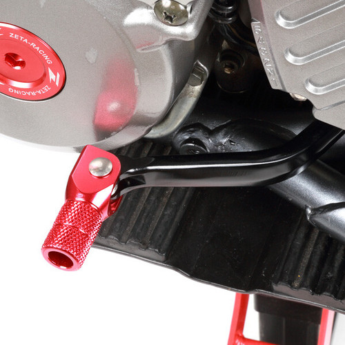 Zeta Forged Shift Lever Red Hon Ze90-4032 Zeta Forged Shift Lever Red Hon Ze90-4032
